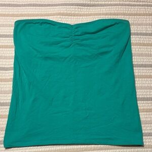 Aerie Turquoise Girly Tube Top